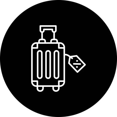 Bagaj Yaratıcı Minimum Vektör Sanatı Özelliği