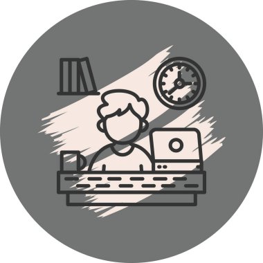 İşyeri Minimum Sofistike Markalaştırma Tasarım Varlığı