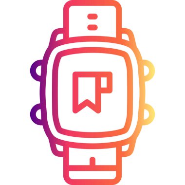 Akıllı Saat Kitabı Dinamik Dijital Sanat Düzenini İşaretle