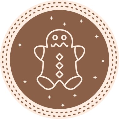 Zencefilli çörek Seçkin Markalı Vektör Varlığı