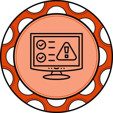 Kriterler: Minimum Düz Vektör İllüstrasyonu