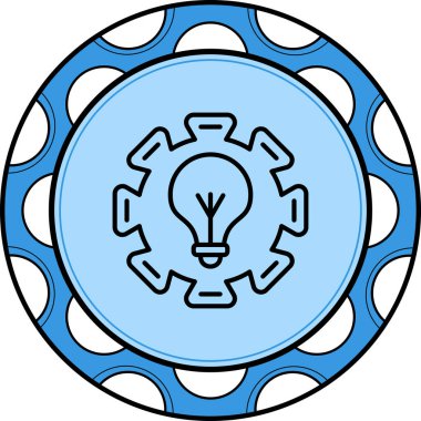 Yenilik simgesi vektör illüstrasyon tasarımı