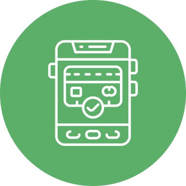 Ödeme Başarı Eşsiz Düz Dijital Tasarım Nesnesi