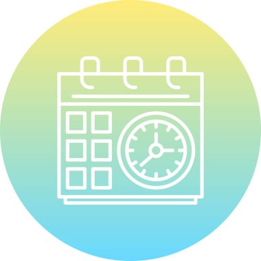 Takvim Dengeli Düz Sanat Özelliği