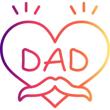 kalp web simgesi vektör illüstrasyonu