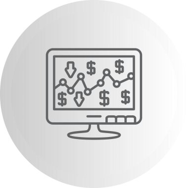 Pazarlama simgesi vektör illüstrasyon tasarımı