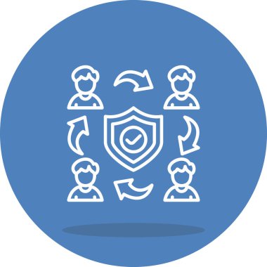 İşbirliği Minimum Yüksek Kalite Grafik Sembolü