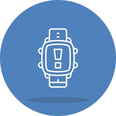 Uyarı Ağ ikonu vektör illüstrasyonu