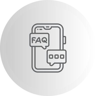 akıllı telefon simgesi, vektör illüstrasyonu basit tasarım