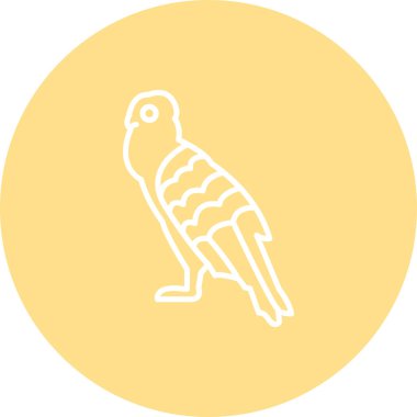 And Akbaba simgesi vektör illüstrasyon tasarımı