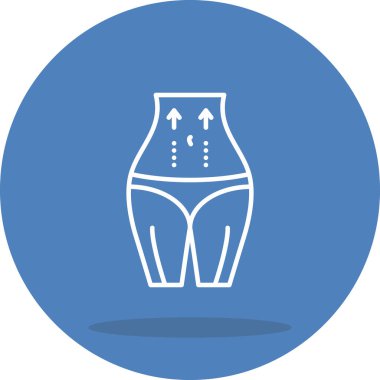 Aşağı doğru eğilimli bir çubuk grafik ve ok ile bir avro sembolü gösteren bir akıllı telefonun satır simgesi.