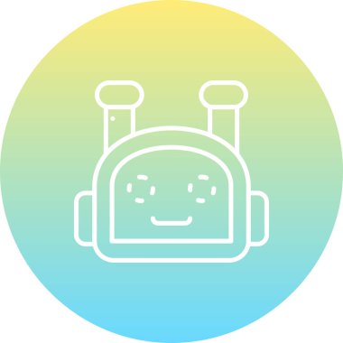 Robot Yüksek Kaliteli Özel Vektör Tasarımı