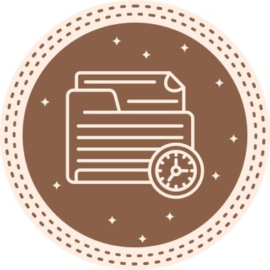 Klasör web simge vektör çizim