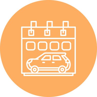 Takvim Yaratıcı Modern Düz Vektör Tasarımı