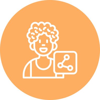 Web simge vektör çizim paylaşmak