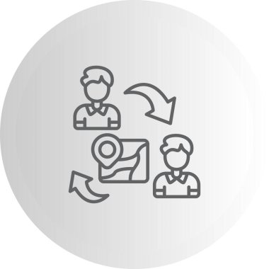  toplantı simgesi vektör illüstrasyon tasarımı