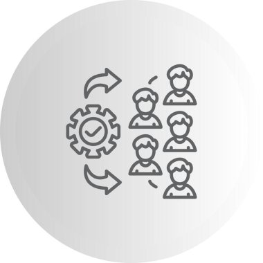 Takım çalışması Belirgin Vibrant Dijital Grafik Özelliği