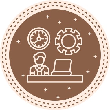 Çalışma Saati Dengeli Profesyonel Düz Sanat Düzeni