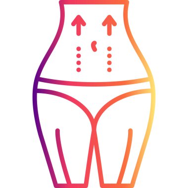 Aşağı doğru eğilimli bir çubuk grafik ve ok ile bir avro sembolü gösteren bir akıllı telefonun satır simgesi.