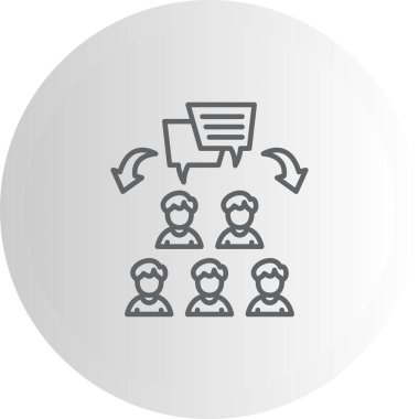 Takım Çalışması Yaratıcı Web Fonksiyonel Grafik Sembolü