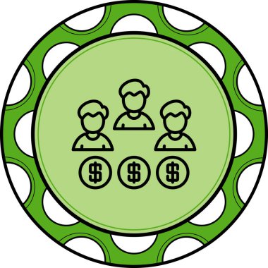 satış simgesi vektör illüstrasyon tasarımı