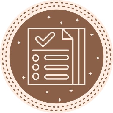 Belge Simgesi. Web Kullanımı için Basit Vektör İllüstrasyonu.