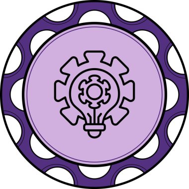 Gelişme Yüksek Çözünürlüklü Düz Tasarım Sembolü