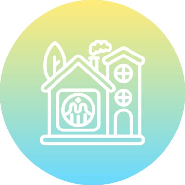 Ev Grafiği Özelleştirilmiş Özel Vektör Sanatı Nesnesi