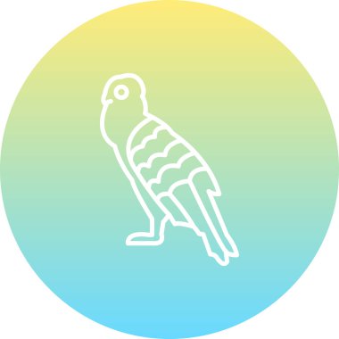 And Akbaba simgesi vektör illüstrasyon tasarımı