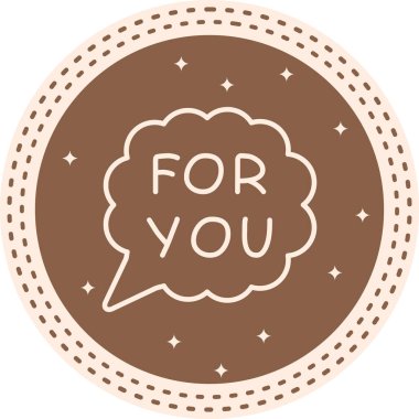 Düz Modern Tasarım Elementi İçin