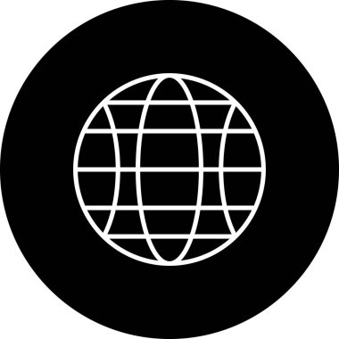 Genel Satır Simgesi, Vektör İllüstrasyonu