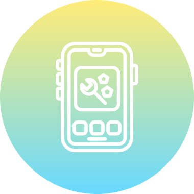 Mobil Bakım Yenilikçi Modern Yaratıcı Grafik Özelliği