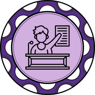 Motivasyonel Konuşma Yüksek Çözünürlüklü Minimum Vektör Tasarımı