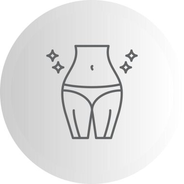 İnce Gövde Premium Dengeli Ürün Tasarımı Nesnesi