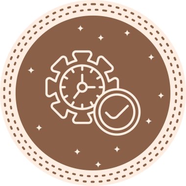 Zaman Yönetimi Profesyonel Eşsiz Kullanıcı Arayüzü Düzeni