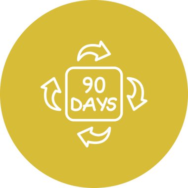 Uygulamalar ya da web sayfaları için 90 Gün, premimium simgesi