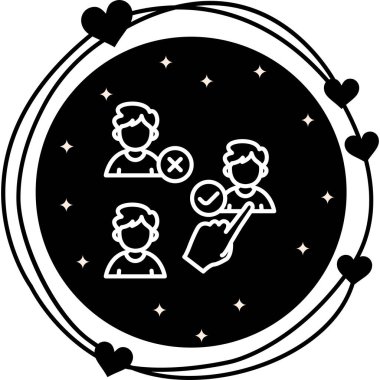 İşe alım web simgesi vektör illüstrasyonuName