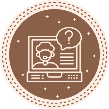 dizüstü bilgisayar simgesi, vektör illüstrasyonu basit tasarım