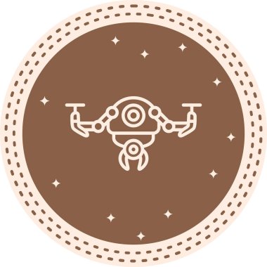 Drone Teslimatı Çağdaş Yenilikçi Dijital Tasarım Varlığı