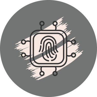 Biyometrik Dinamik Modern Yaratıcı Vektör Varlığı