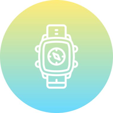 Akıllı Saat Pusula Dengeli Kullanıcı Odaklı Yaratıcı Varlık