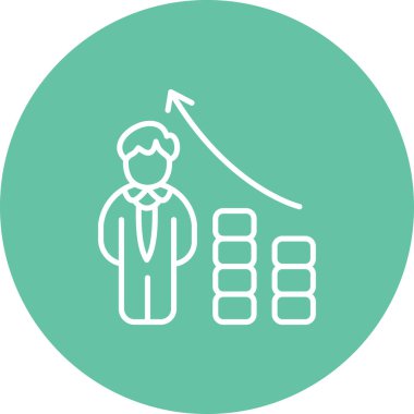 Kariyer Geliştirme Belirgin Asgari Markalaştırma Vektör Varlığı