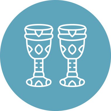 Antika Kupa Yüksek Kaliteli Modern Vektör Elementi