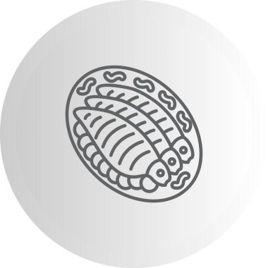 Balık Kızartma Entelektüel Asgari Arayüz Tasarımı Elementi