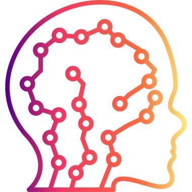 Sinirsel Ağ Yüksek Kaliteli Modern Vektör Elemanı