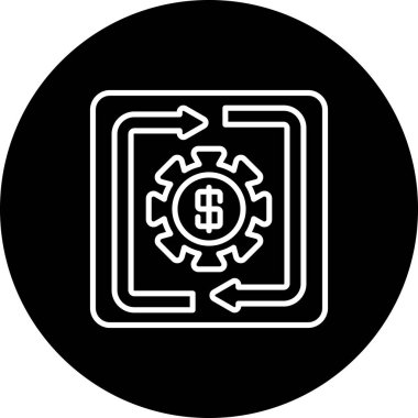 Etkinlik web simgesi, basit vektör illüstrasyonu