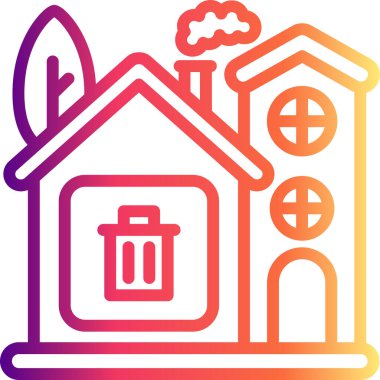 Çöp Ağı vektör illüstrasyonu