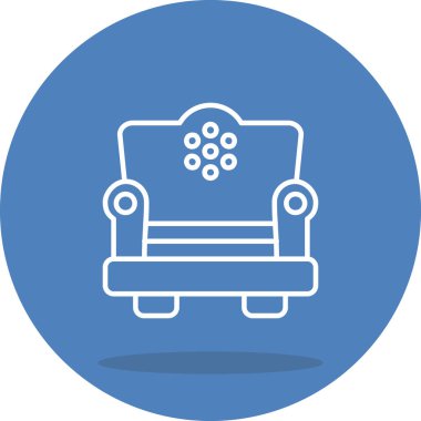 Koltuk Ayrı İşlevsel Damgalama Grafiksel Elementi