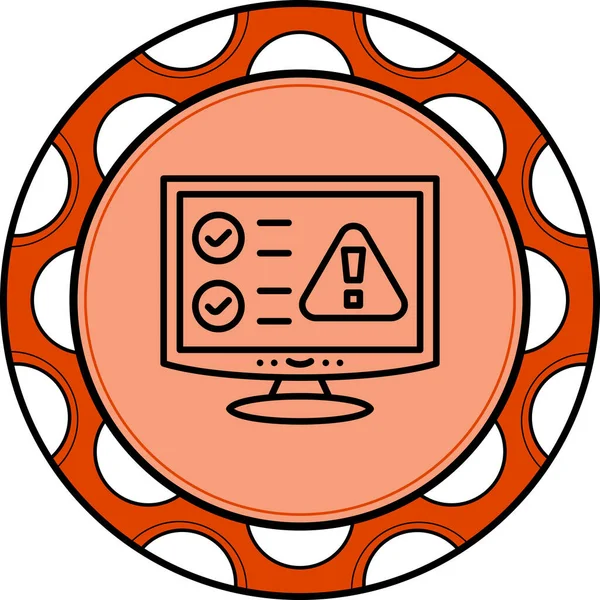 Kriterler: Minimum Düz Vektör İllüstrasyonu