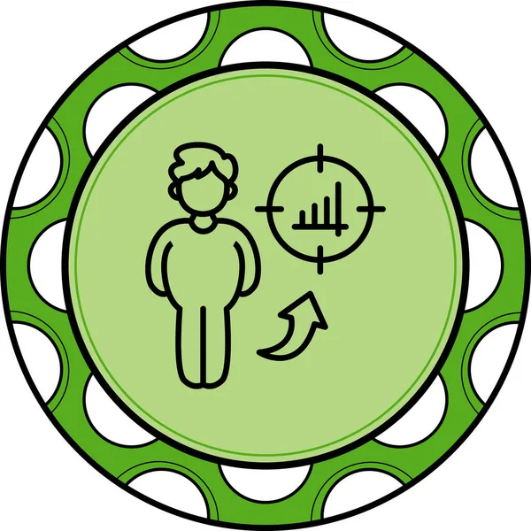 hedef web simge vektör çizim